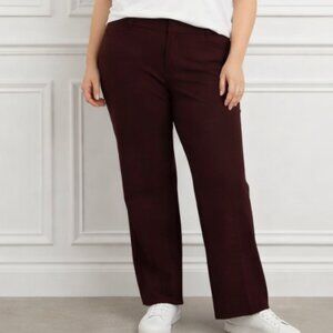 COLDWATER CREEK Burgundy Pants 16P